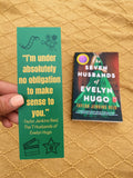 Evelyn Hugo Bookmark