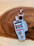 Dog Mom Tumbler Keychain