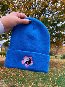 Yin Yang Embroidered Beanie