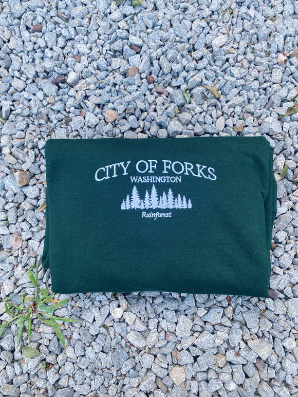 Forks Washington Crewneck