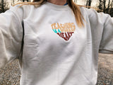 Teacher Heart Crewneck