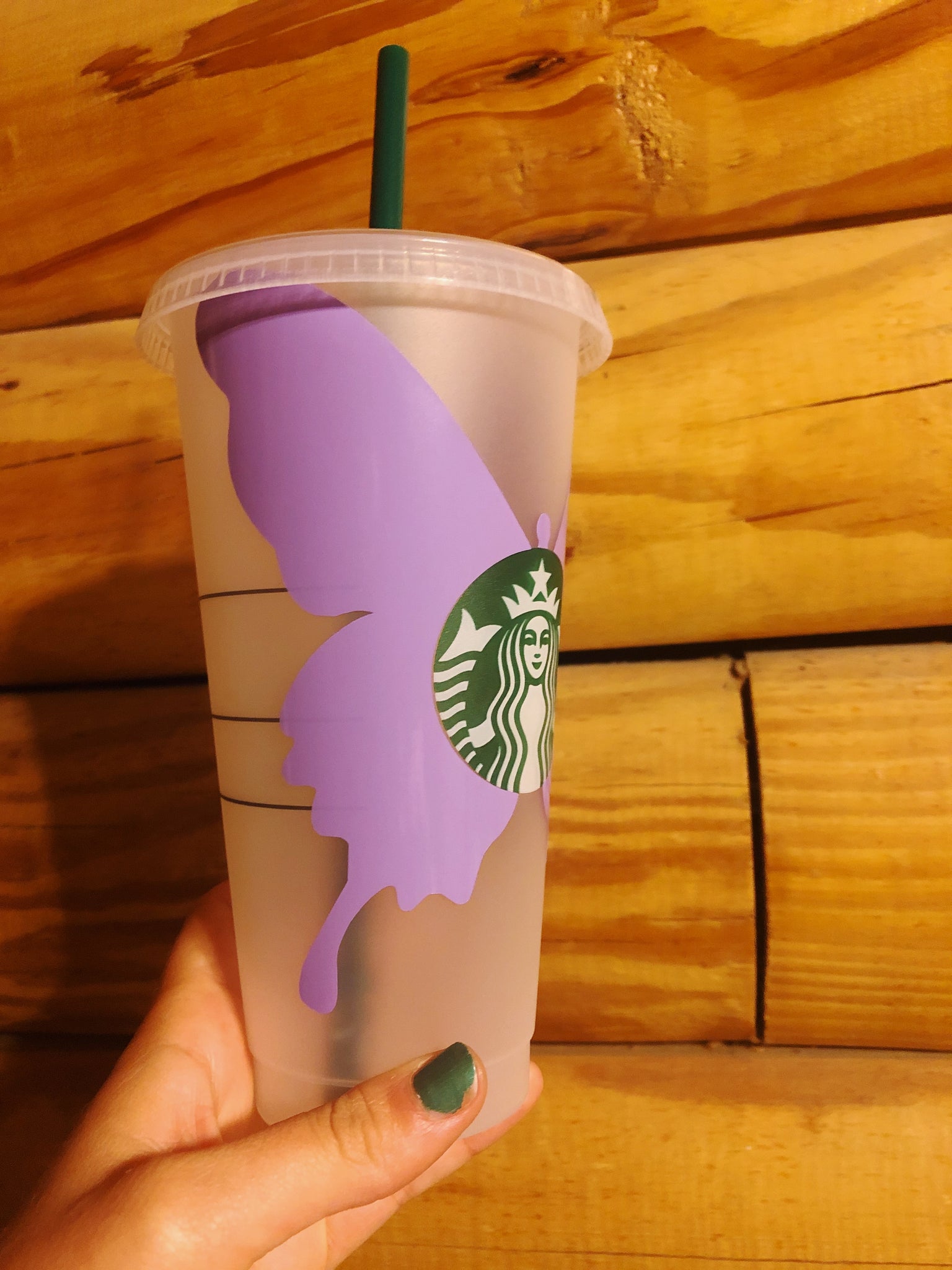 Butterfly Starbucks Cup – Ally's Finds
