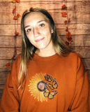 Monarch Sunflower Crewneck