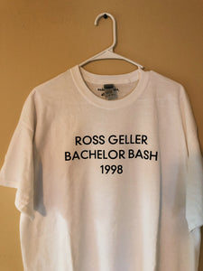 Ross Geller Bachelor Tee Shirt