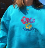 Hibiscus Hawaii Crewneck