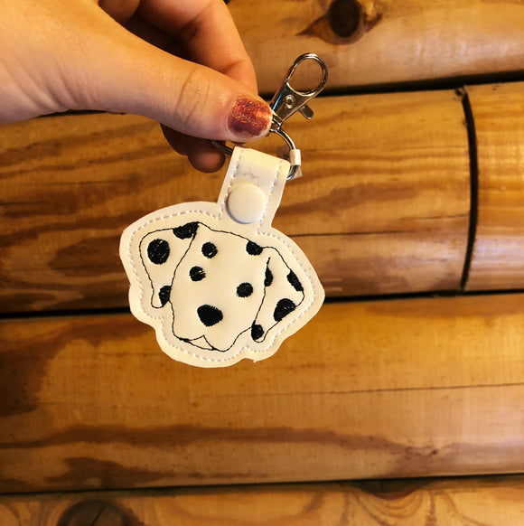 Dalmatian Keychain